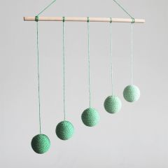 Kit para móvil Gobbi verde DIY - Montessori