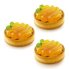 Kit Tarte Ring Honore 8 cavidades - Silikomart Professional