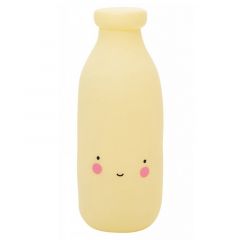 Lámpara quitamiedos botella de leche amarilla - A Little Lovely Company