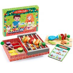 Barbacoa de madera de Joe y Max - Djeco