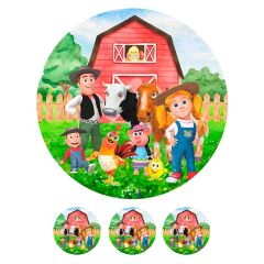 Oblea La Granja de Zenón 20 cm - María Lunarillos