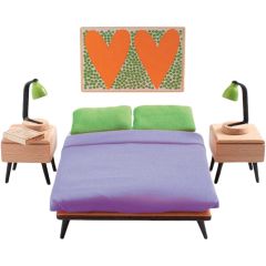 Habitación de los padres de madera - Djeco