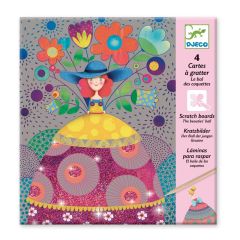 Láminas para rascar El Baile de las Coquetas - Djeco