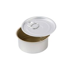 Lata de conserva redonda con tapa 7 cm - Metal - 100% Chef