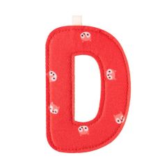 Letra D de tela - Lilliputiens