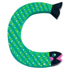 Letra de madera de animales 5,5 cm - C Djeco