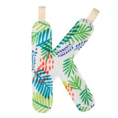 Letra K de tela - Lilliputiens