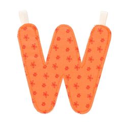 Letra W de tela - Lilliputiens