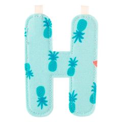 Letra H de tela - Lilliputiens