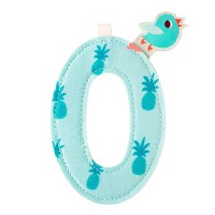 Letra O de tela - Lilliputiens