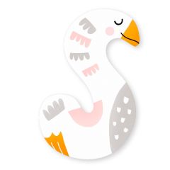 Letra S de madera cisne - Vilac