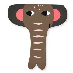 Letra T de madera elefante - Vilac