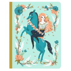 Libreta mujer en caballo Lucille - Djeco
