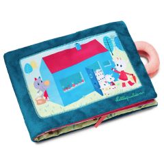 Libro de tela grande El lobo y las 7 cabritas - Lilliputiens