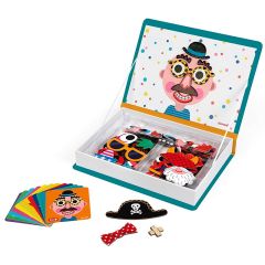 Libro magnético Crazy face chico - Janod