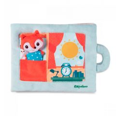 Libro de tela interactivo Buenos días, pequeña Alice - Lilliputiens