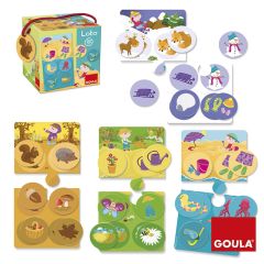 Loto Estaciones 4 tableros para relacionar - Goula