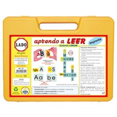 Maleta Aprendo a leer Imprenta - LADO