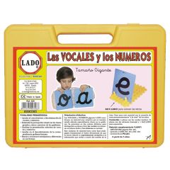 Maleta Las vocales y los números - LADO