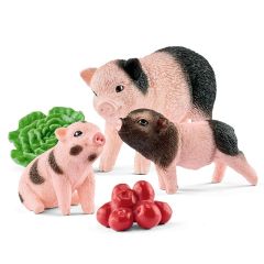 Mamá cerdita y lechones Farm World - Schleich