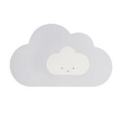 Manta de juegos de espuma EVA Playmat nube gris 1,45 metros - Quut