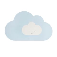 Manta de juegos de espuma EVA Playmat nube azul 1,45 metros - Quut