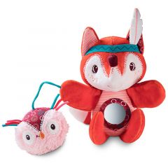 Marioneta de dedo Alice con lechuza - Lilliputiens