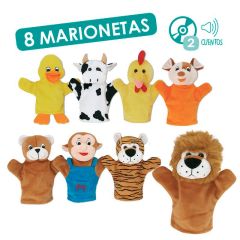 Marionetas El Mago Mico y el Canto del Gallo - Akros