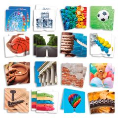 Maxi-Memory táctil entorno con texturas - Akros