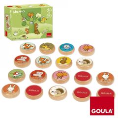 Memo Tom y sus amigos 18 piezas de madera - Goula