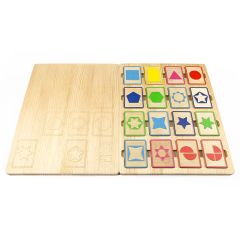 Memory volumétrico Deluxe de madera de pino - Fizz