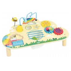 Mesa de actividades de madera Arcoíris - Vilac