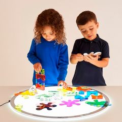 Mesa de luz de LEDS redonda 70 cm - TickiT