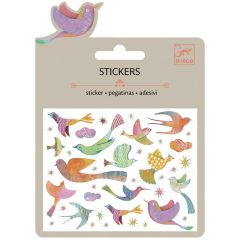 Mini pegatinas Aves del paraíso - Djeco