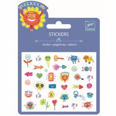 Mini pegatinas Símbolos - Djeco