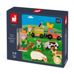 Mini Story Granja de madera - Janod