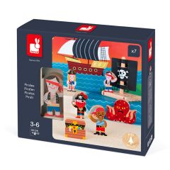 Mini Story Piratas de madera - Janod