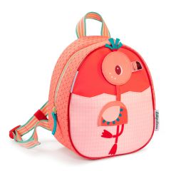 Mochila flamenco Anaís con cabeza imantada reversible - Lilliputiens