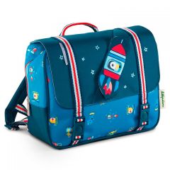 Mochila rectangular animales y vehículos - Lilliputiens