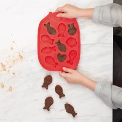 Molde o cubitera para cocinar peces osito César - Lilliputiens