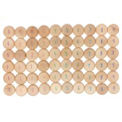 Monedas de madera (60) - Grapat