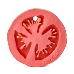 Mordedor y juguete de baño ecológico tomate - Oli&Carol