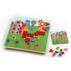 Mosaico con 8 dibujos Animales - Djeco