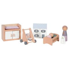 Muebles de madera dormitorio de bebé - Little Dutch