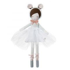 Muñeca bailarina osito menta 40 cm - Pani Pieska