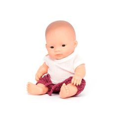 Muñeca bebé asiática 21 cm - Miniland