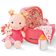 Muñeca bebé con capazo y accesorios Louise - Lilliputiens