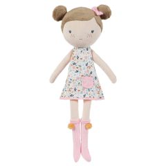 Muñeca Cuddle rosa Spring flowers 50 cm - Little Dutch