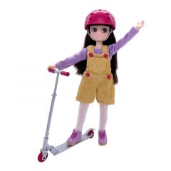 Muñeca con patinete - Lottie y Finn