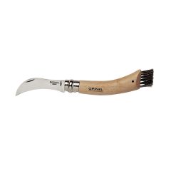 Navaja para setas Nº 8 con mango de madera de haya 20 cm - Acero inoxidable - Opinel